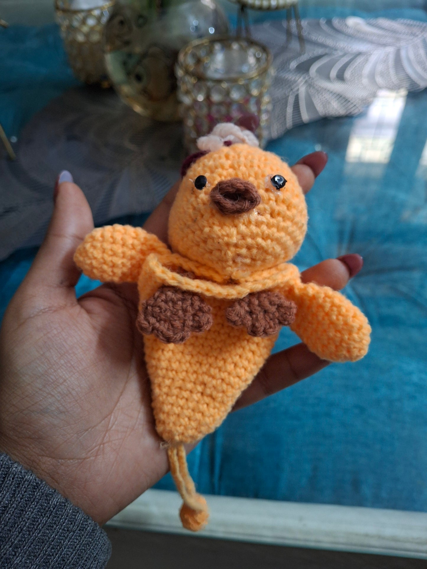 Crochet car key holder