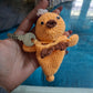 Crochet car key holder