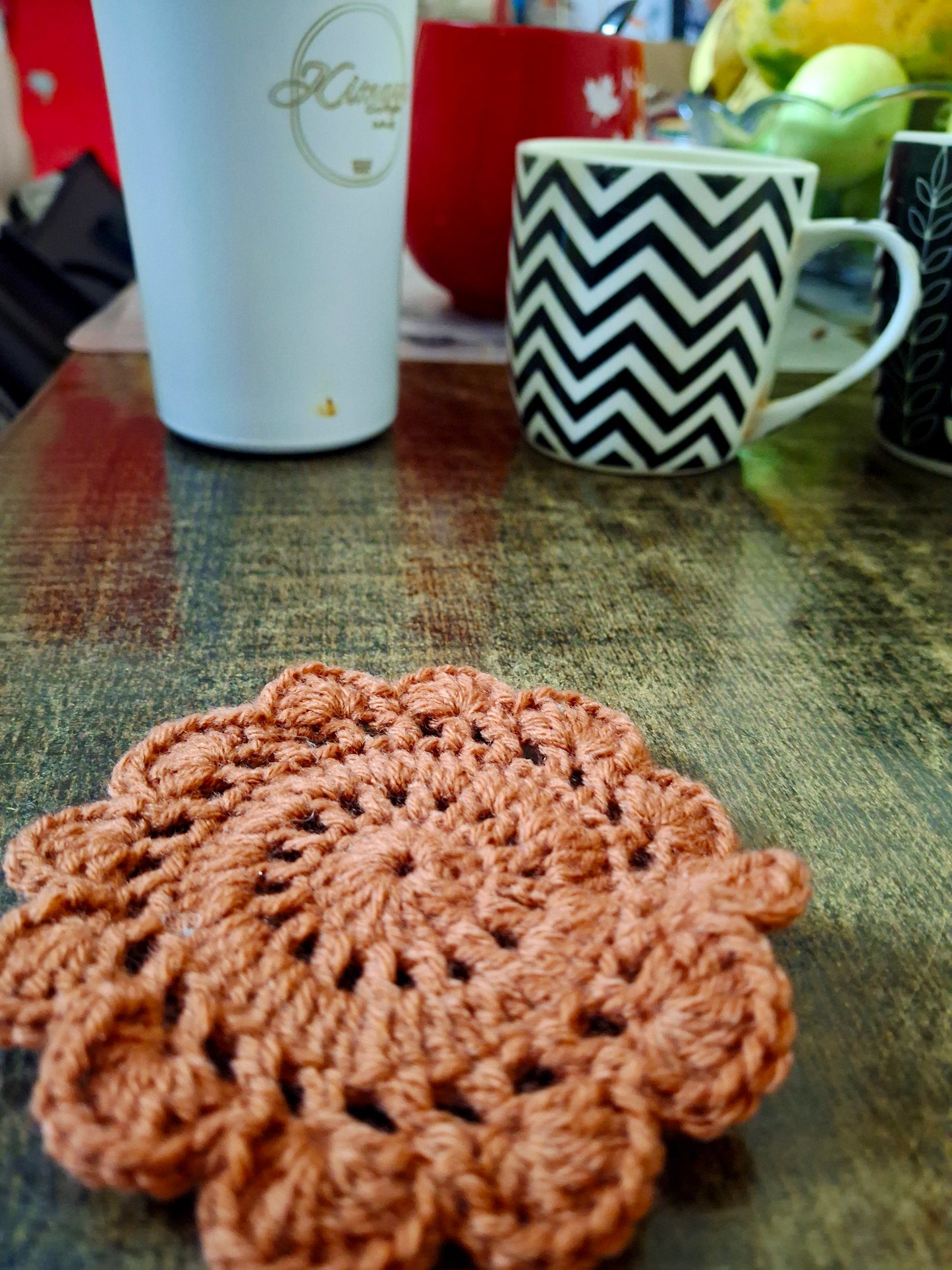 Crochet coaster small