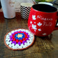 Crochet coasters