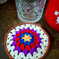 Crochet coasters