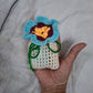 Crochet perfume/Earpod Pouch