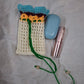 Crochet perfume/Earpod Pouch