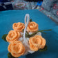 Crochet shagun basket/ gift bag/makeup case
