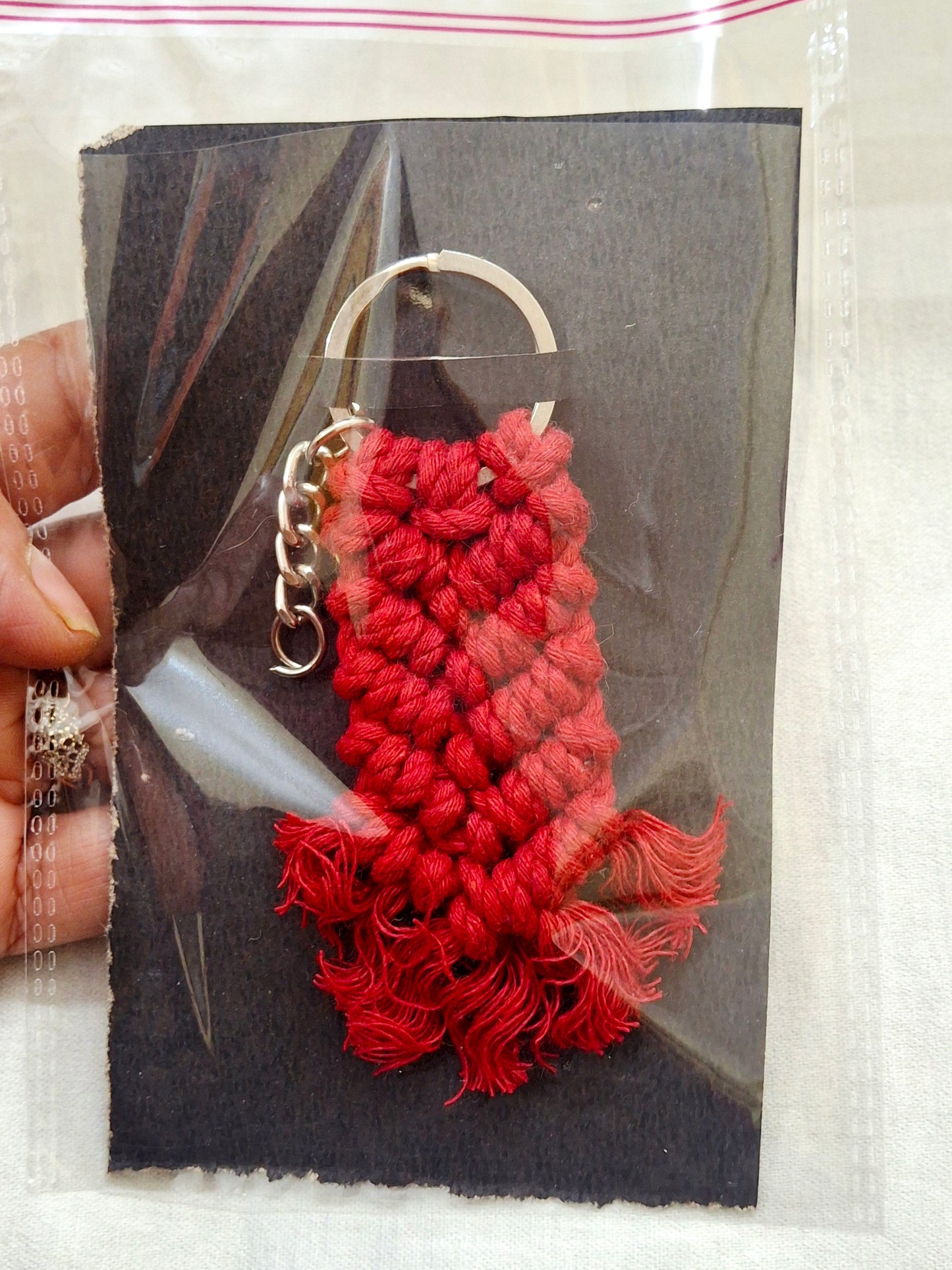 Heart keychain
