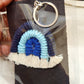 Evil eye keychain