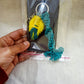 Keychain with feather
