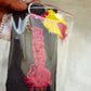 Keychain with feather