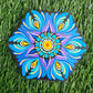 Mandala art tea coaster