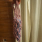Rhinestone Macrame mobile sling rosegold