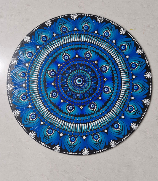 Mandala art- evil eye