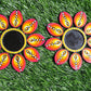 Mandala art tea lights