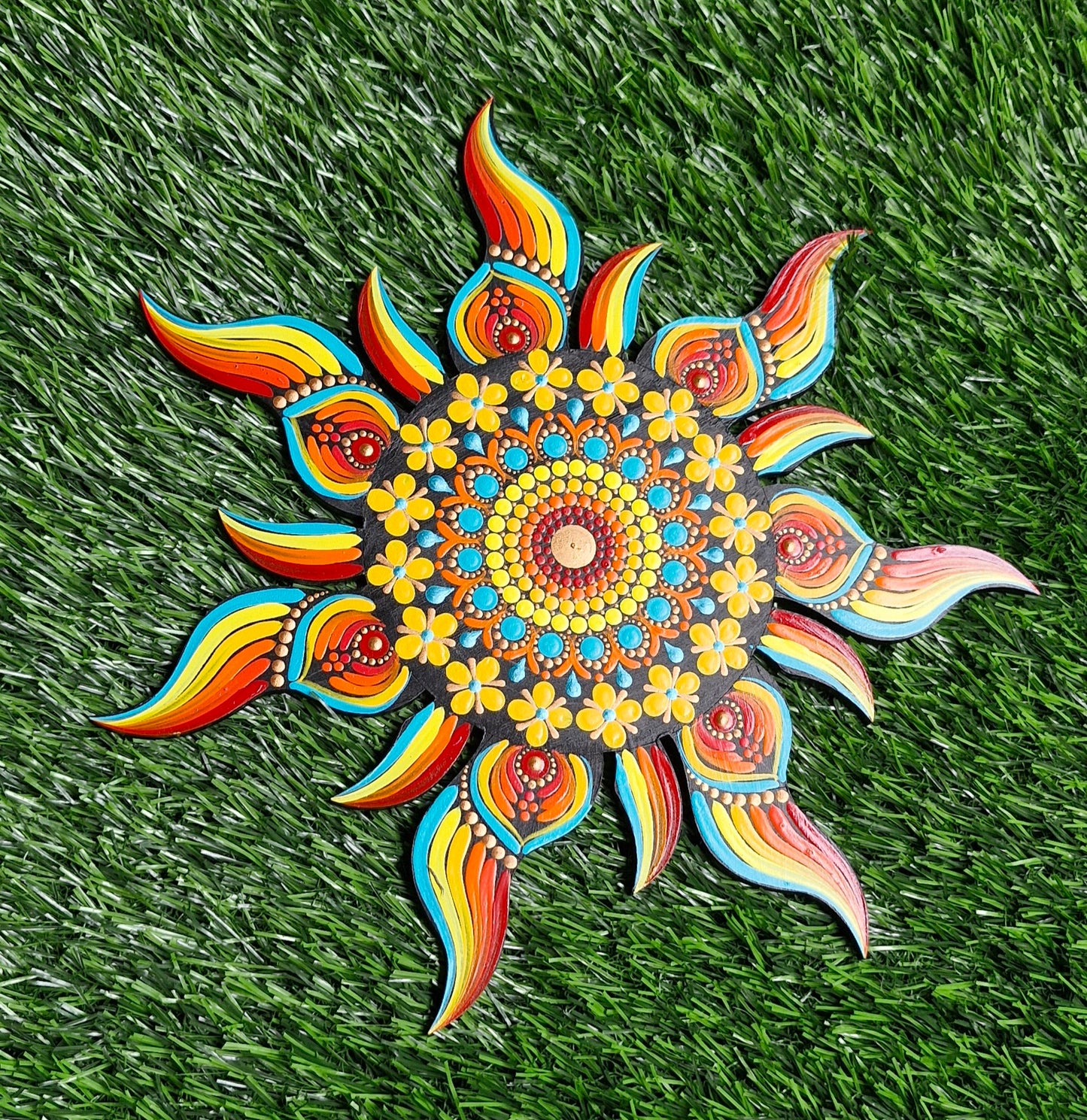 Mandala art Sun