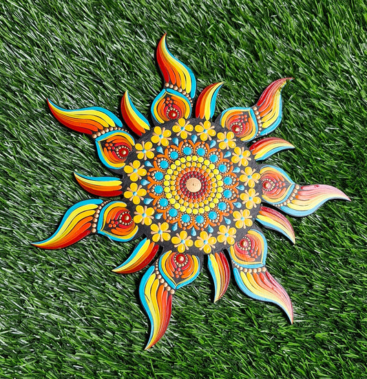 Mandala art Sun