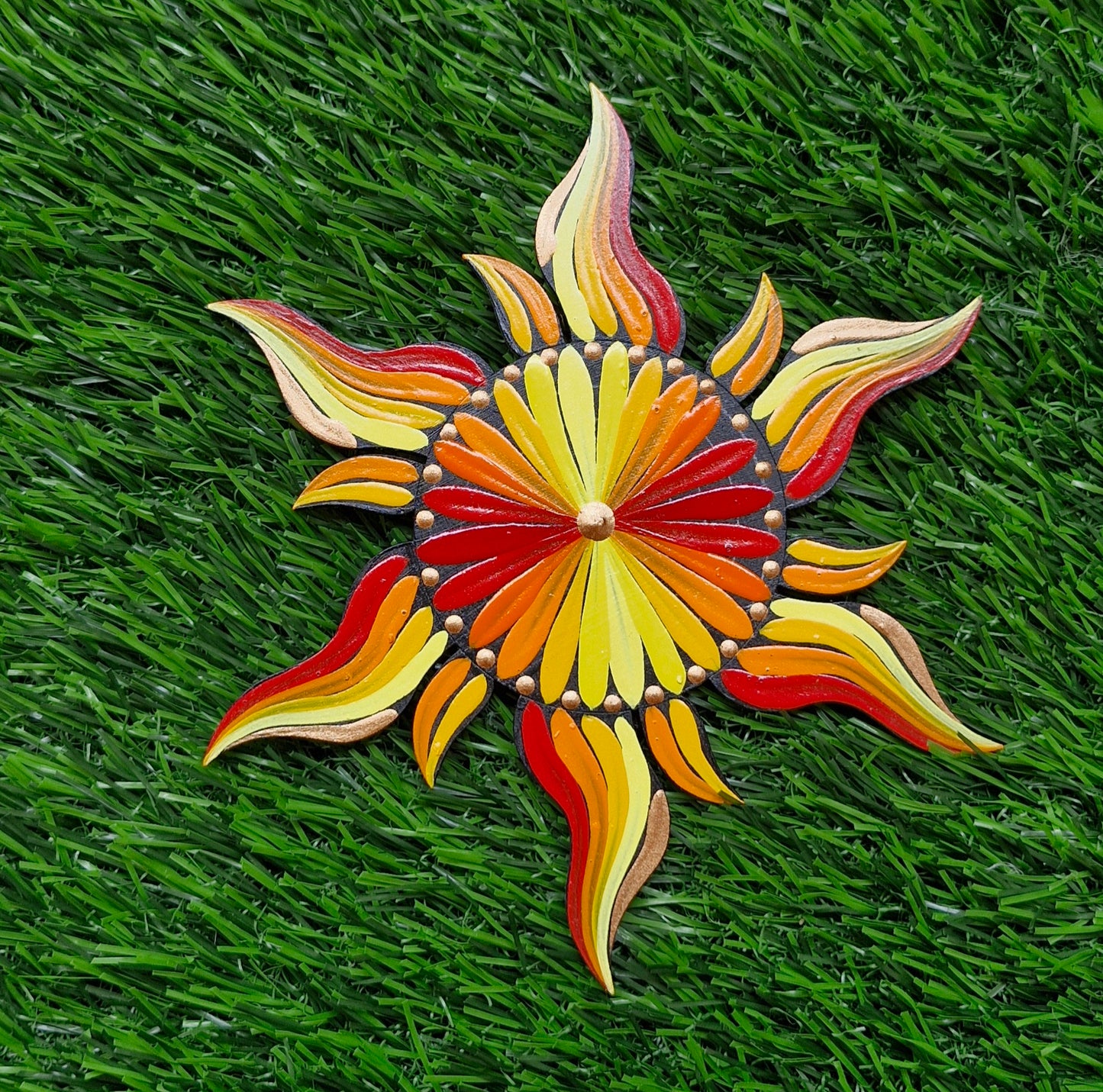 Mandala art Sun