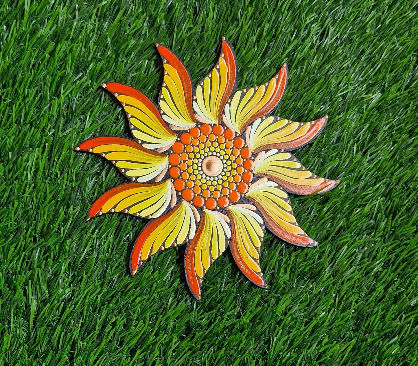Mandala art Sun