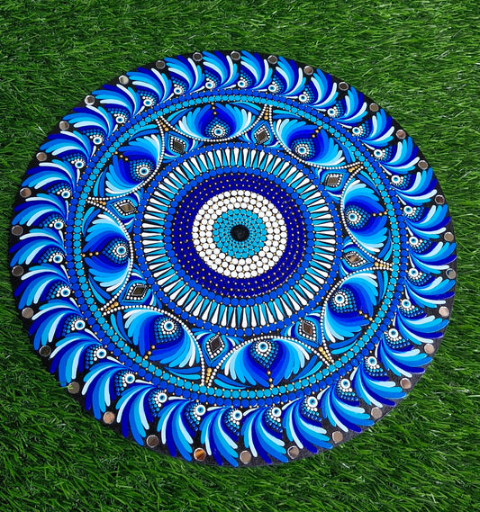 Mandala art- evil eye