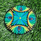 Fridge magnet mandala art