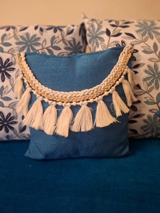 Macrame bohemian cushion covers