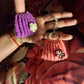 Handmade Crochet Mini Bag Keychain Charm