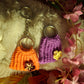 Handmade Crochet Mini Bag Keychain Charm