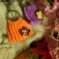 Handmade Crochet Mini Bag Keychain Charm