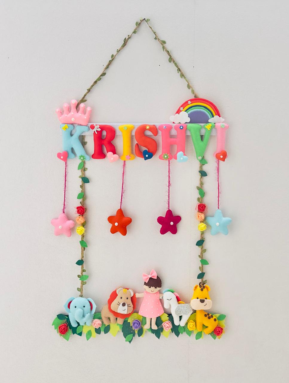 Kids hanging -Jungle Swing (Girl)