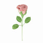 Happy Threads| Radiant Roses, Eco-Friendly Handcrafted Single Stem Crocheted Flowers, Lead-Free, Sustainable Decor & Gift Solution
