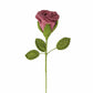 Happy Threads| Radiant Roses, Eco-Friendly Handcrafted Single Stem Crocheted Flowers, Lead-Free, Sustainable Decor & Gift Solution