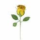 Happy Threads| Radiant Roses, Eco-Friendly Handcrafted Single Stem Crocheted Flowers, Lead-Free, Sustainable Decor & Gift Solution