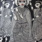 Navarathan Hathi in Madhubani Painting