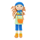 Happy Threads | Nora Crochet Doll | Handmade Artisanal Toy | Whimsical, Eco-Friendly Gift for Kids & Collectors