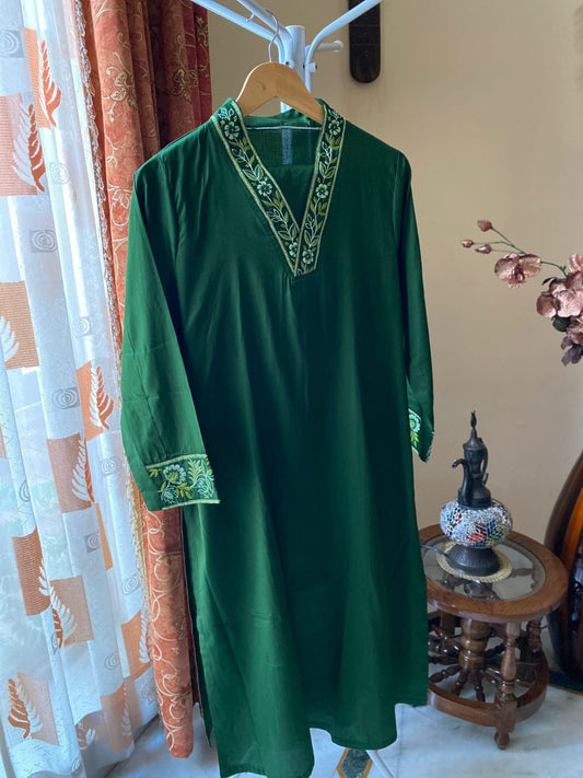 Green Kurta