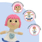 Moffee – Adorable Kind Doll | Handmade Crochet Soft Doll for Playful Hearts | Mini Amigurumi Collectible