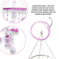 Happy Threads | Soothing Bunny Cot Mobile – Crafted for Baby’s Dreams - Hunar Hatti