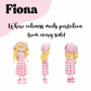 Happy Threads | Fiona – Handwoven Crochet Doll in Blush & Ivory | Sustainable Storytelling Companion