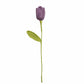 Happy Threads| Tulip Treasures (Open Tulips), Eco-Friendly Handcrafted Single Stem Crocheted Flowers, Lead-Free, Sustainable Decor & Gift Solution