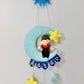 Kids hanging -Girl/Boy on Moon