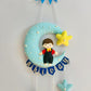 Kids hanging -Girl/Boy on Moon