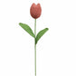 Happy Threads| Charming Tulips, Eco-Friendly Handcrafted Single Stem Crocheted Flowers - Child-Safe, Lead-Free, Sustainable Decor & Gift Solution