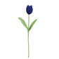 Happy Threads| Charming Tulips, Eco-Friendly Handcrafted Single Stem Crocheted Flowers - Child-Safe, Lead-Free, Sustainable Decor & Gift Solution