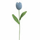 Happy Threads| Charming Tulips, Eco-Friendly Handcrafted Single Stem Crocheted Flowers - Child-Safe, Lead-Free, Sustainable Decor & Gift Solution