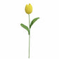 Happy Threads| Charming Tulips, Eco-Friendly Handcrafted Single Stem Crocheted Flowers - Child-Safe, Lead-Free, Sustainable Decor & Gift Solution