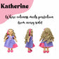Happy Threads | Katherine the Doll – Adorable Handmade Crochet Doll | Perfect for Imaginative Play & Gifting