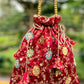 Beautiful hand embriodared Potli bag