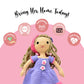 Happy Threads | Katherine the Doll – Adorable Handmade Crochet Doll | Perfect for Imaginative Play & Gifting