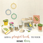 Happy Threads | Handcrafted Crochet Bloom Pot – Colorful Bouquet of Eternal Blossoms