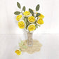 Happy Threads| Shaded Roses, Eco-Friendly Handcrafted Single Stem Crocheted Flowers - Child-Safe, Lead-Free, Sustainable Decor & Gift Solution