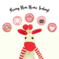 Happy Threads | Giphy the Giraffe | Handcrafted Crochet Toy | Soft & Adorable Companion for Kids