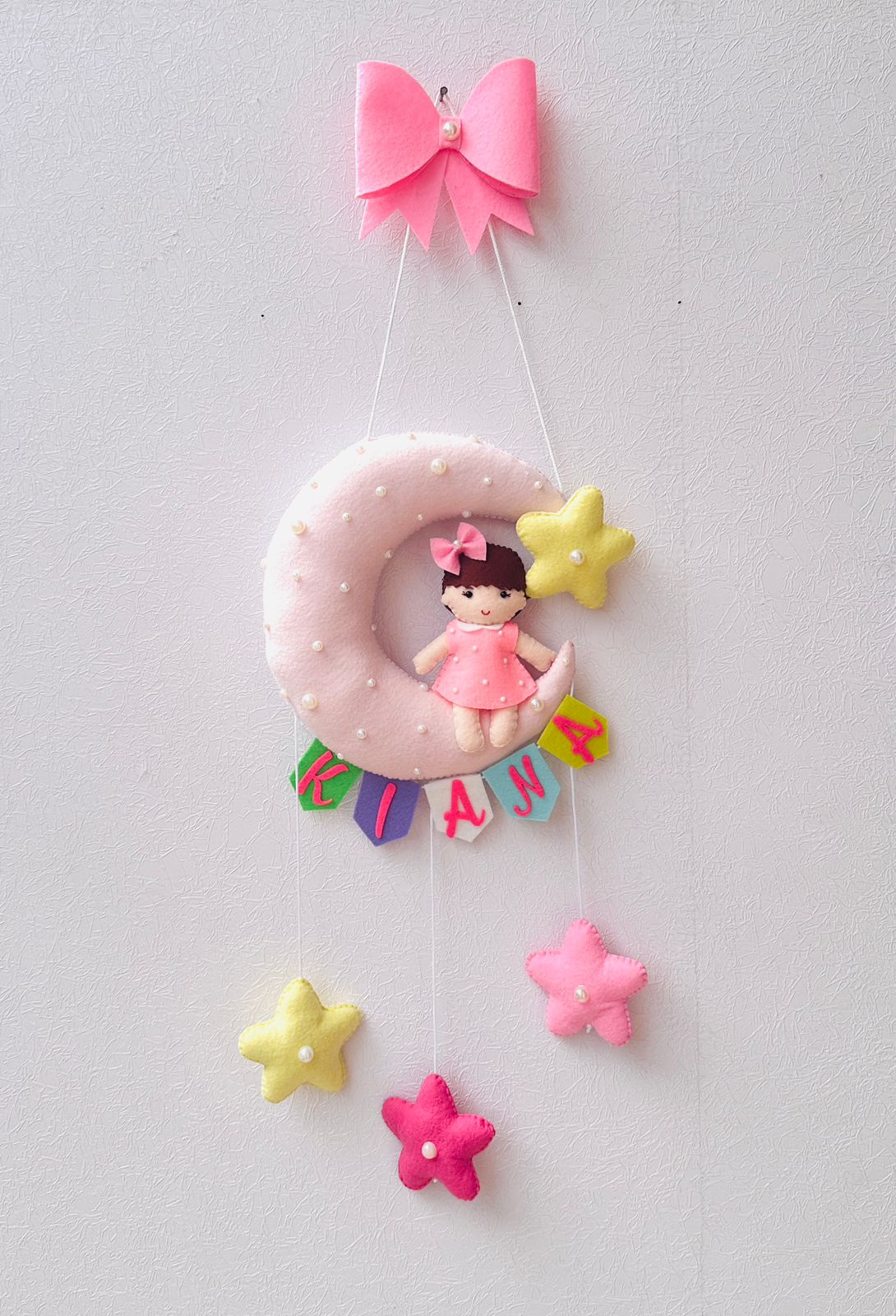 Kids hanging -Girl/Boy on Moon